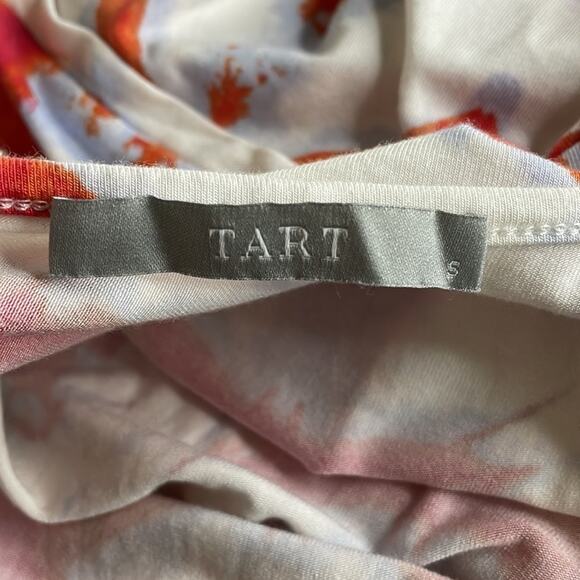 Tart Ikat Print Sleeveless Back Cross Strap Dress SZ Small - Picture 7 of 9